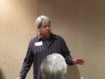 Chris Breen presenting at the October 2014 Meeting